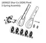 1809825 Shur-Co (OEM) Pivot Spring Assy W/Base Adjustment - 5-Spring